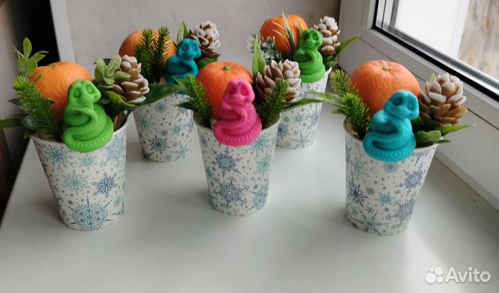 Мыло ручной работы новый год