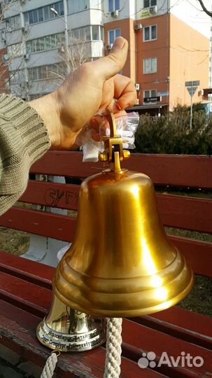 Корабельная рында штурвал колокольчик