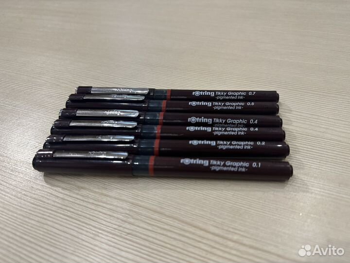 Rotring Оигинальные чехские капилярные ручки
