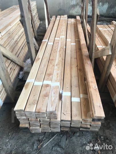 Планкен лиственница 20х90х4000/3500/3000/2500/2000