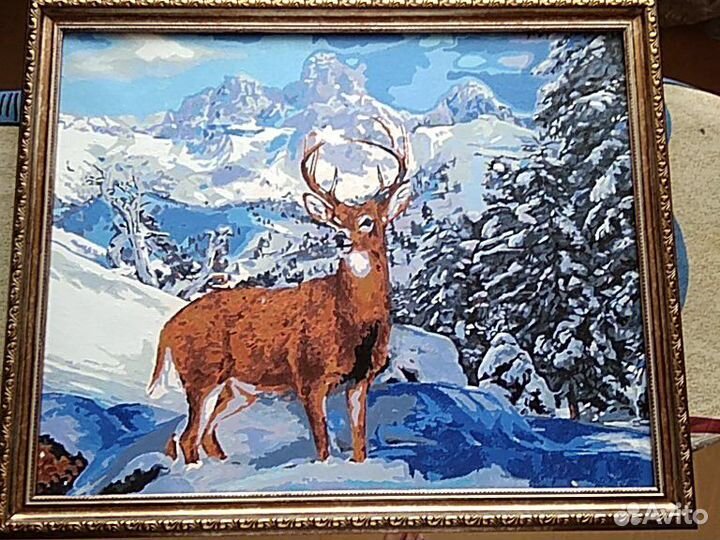 Картины в раме для интерьера