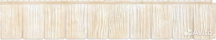 Фасадные панели Grand Line Я-Фасад Сибирская Дранка Слоновая Кость