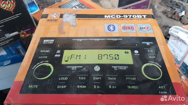 Автомагнитола Mystery MCD-970BT