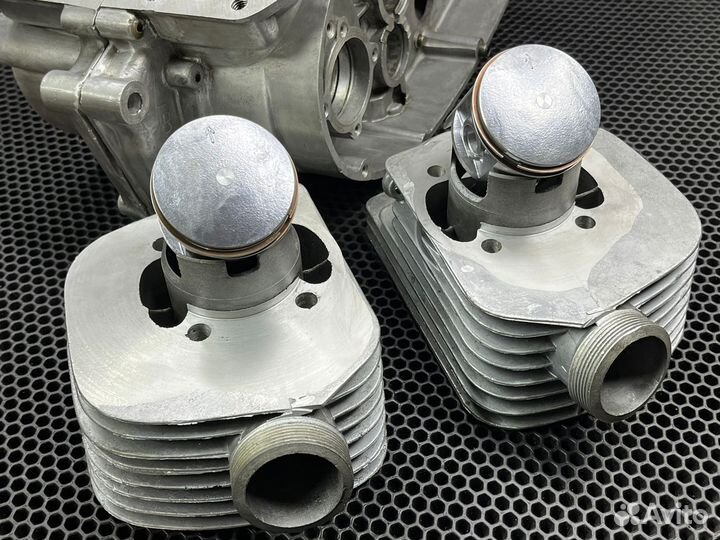 Подготовка картера под поршни suzuki ts на Юпитер