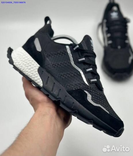 Кроссовки Adidas ZX 1000 Black (Арт.12609)