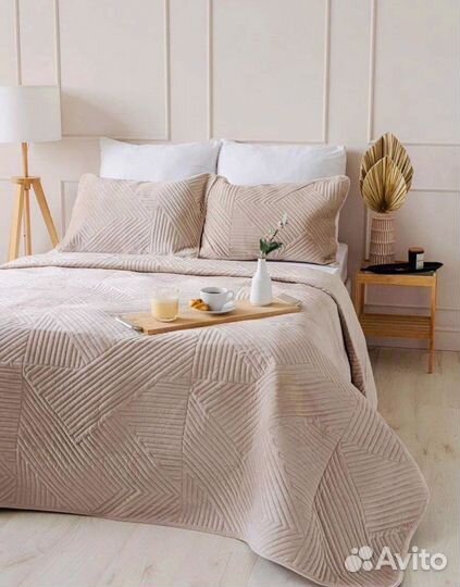 Покрывало,велюр,с наволоч. и без, на заказ