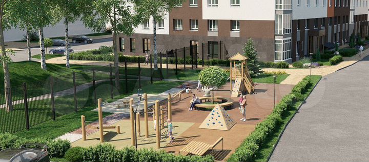 2-к. квартира, 61,2 м², 3/16 эт.