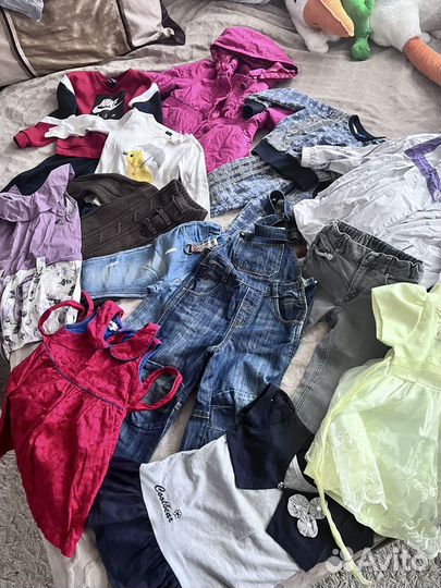 Детские вещи пакетом 92-104