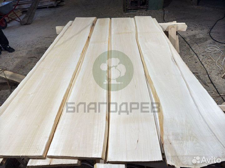 Доска необрезная липа опт