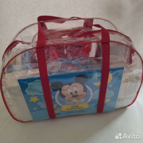 Сумка в роддом готовая 