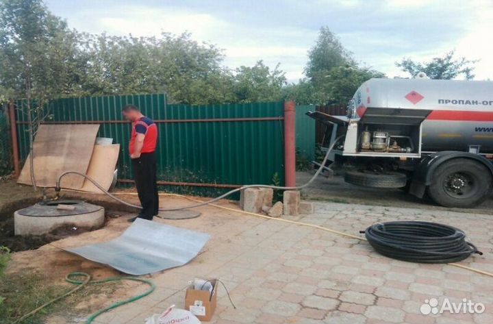 Доставка сжиженного газа / Заправка газгольдеров