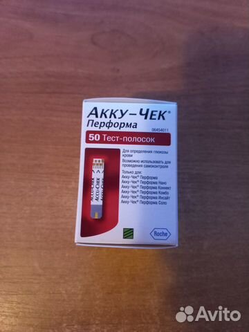 Тест полоски Акку Чек Перформа