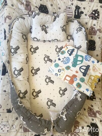 Кокон гнездо для новорожденного