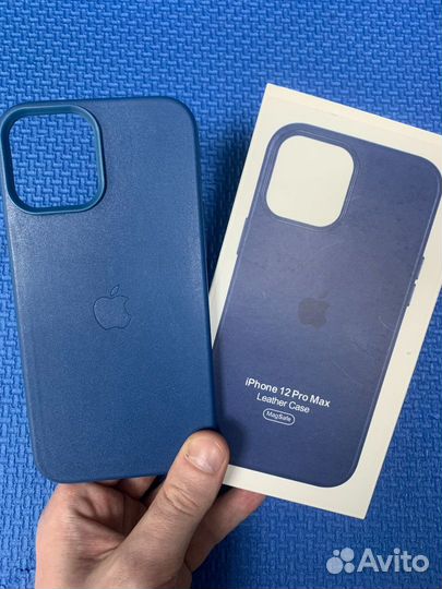 Кожаный чехол iPhone 12 ProMax