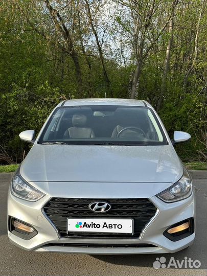 Hyundai Solaris 1.4 AT, 2017, 130 000 км