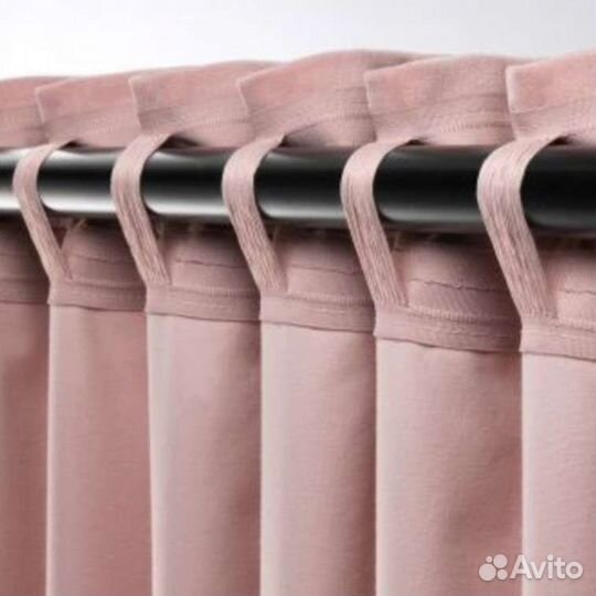 Новые бархатные шторы Санела Икеа