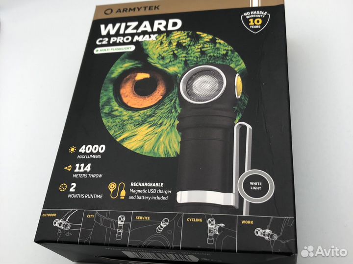 Armytek wizard c2 pro max magnet f06701c