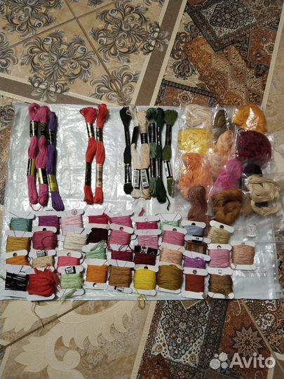 Нитки мулине пакетом