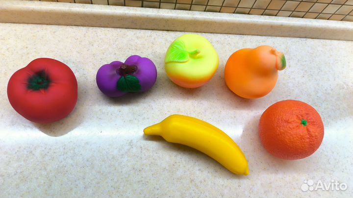 Фрукты овощи игрушки