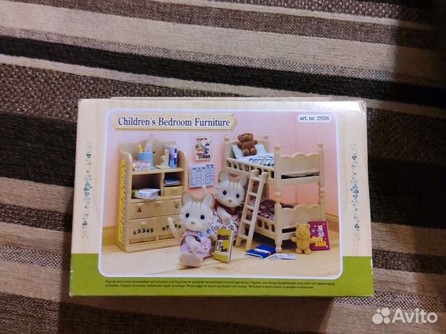 Sylvanian families детская комната новая