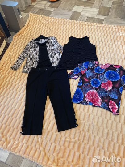 Одежда женская комплектом пакетом 54 56 58 размер