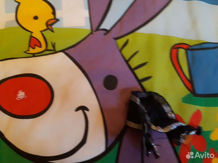 Развивающий коврик детский + игрушки-подвески