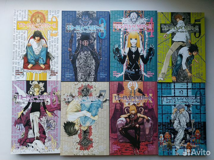 Манга Death note Тетрадь смерти
