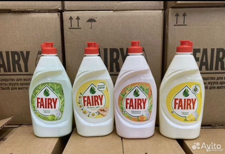 Средство для мытья посуды fairy