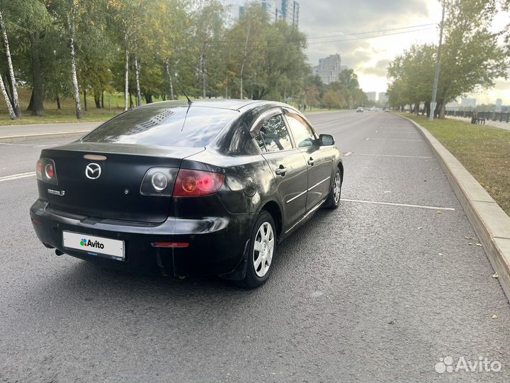 Mazda 3 1.6 МТ, 2007, 355 000 км