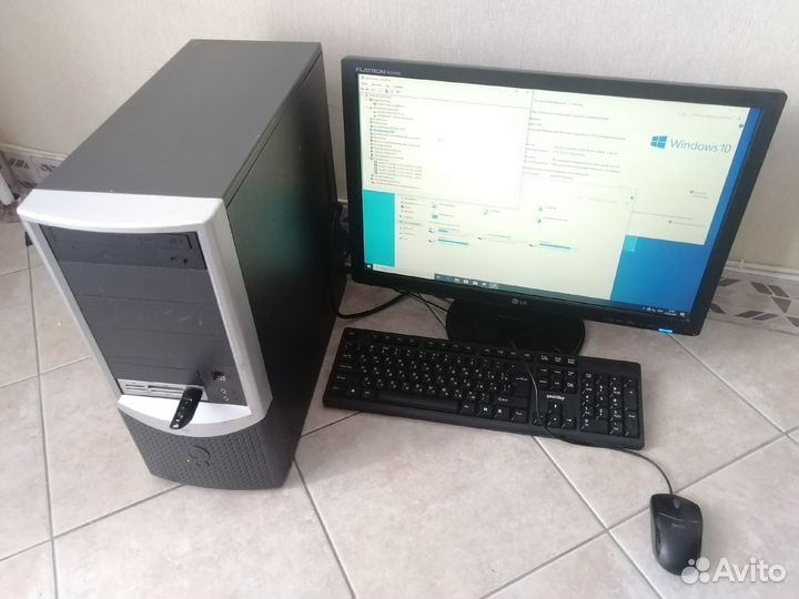 Бюджетный Игровой пк intel Core i3