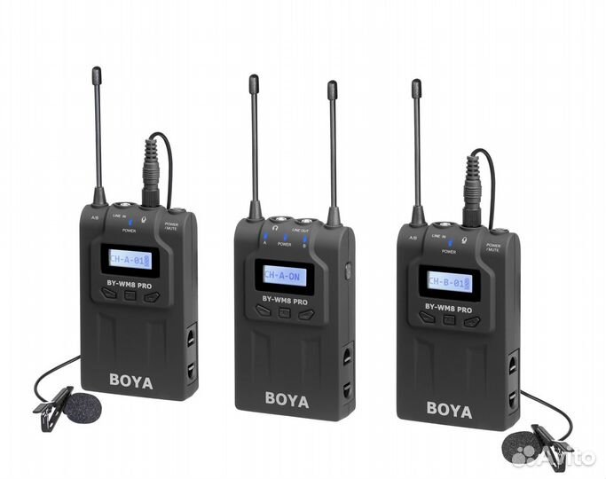 Радиопетличная микрофонная система Boya BY-WM8 Pro