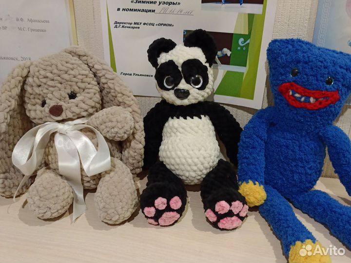 Вязаные игрушки