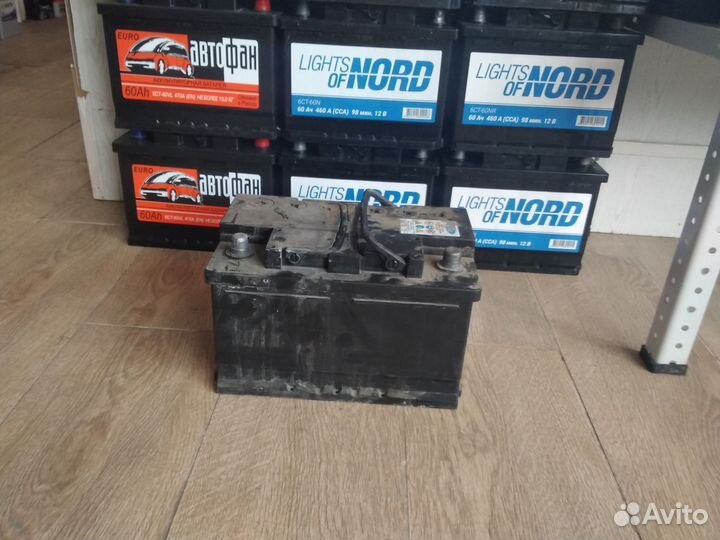 Автомобильный Аккумулятор Б/У 70 ампер