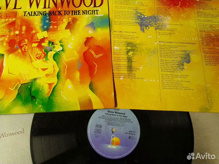 Steve Winwood винил пластинки