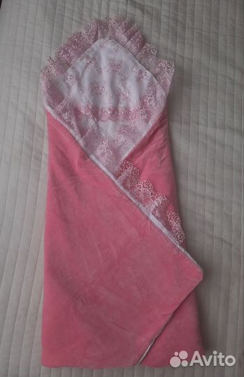 Одеяло-Конверт на выписку для девочки