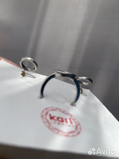 Серьги и кольцо