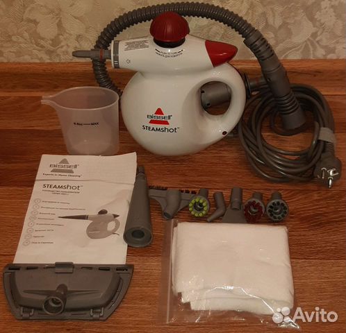 Пароочиститель (Bissell 16Q1-J Steam Shot) (белый)
