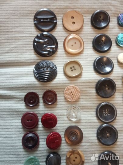 Пуговицы СССР и новые