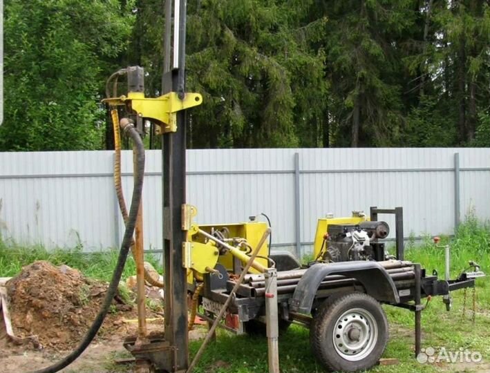 Бурение скважин на воду малогабаритной установкой