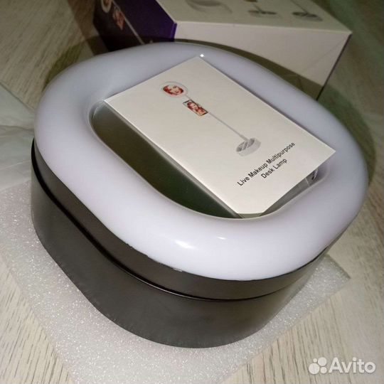 Новая кольцевая лампа с зеркалом