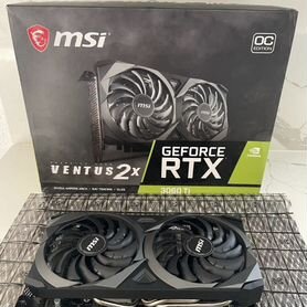 Видеокарта RTX 3060 ti ventus 2x OC