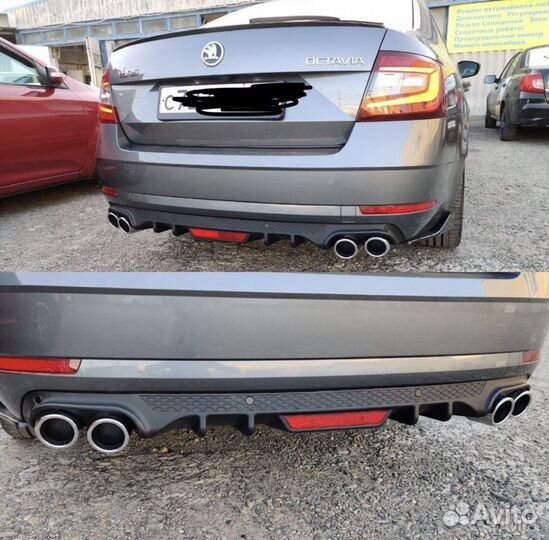 Комплект обвеса на Skoda Octavia A7