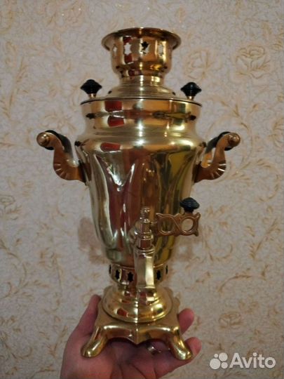 Дровяной самовар.Литровый