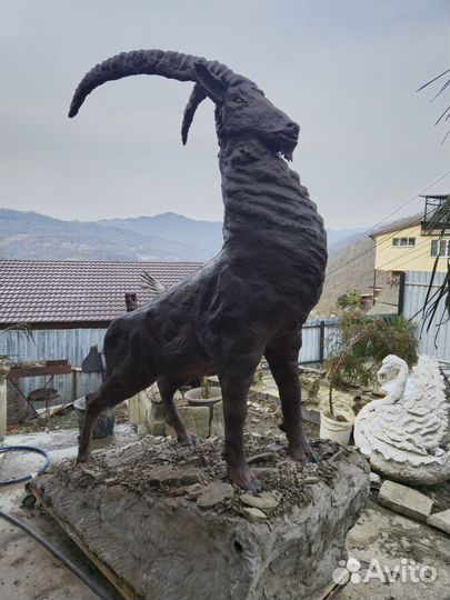 Скульптуры из бетона ручной работы