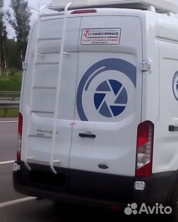 Лестница на заднюю дверь Ford Transit