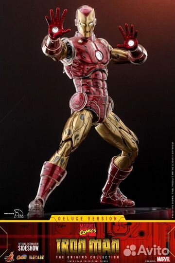 Фигурка Hot Toys cms08d38 Deluxe Iron Man