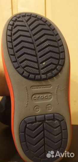 Crocs сапоги С-13 осень-зима-весна (19 см)