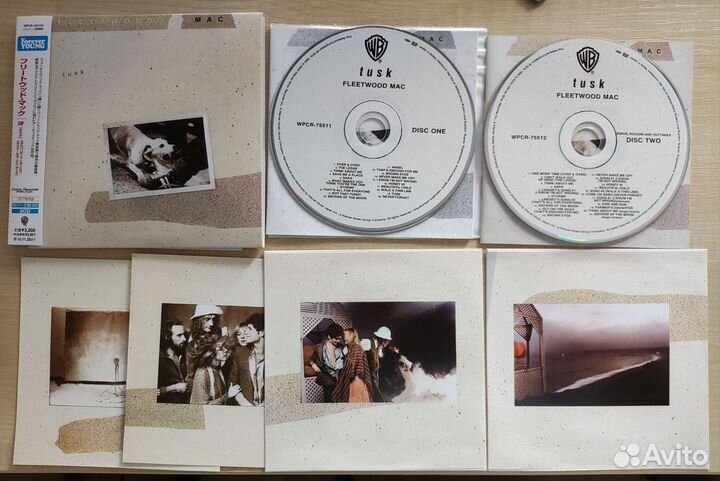 Четыре диcка (CD) Mini-vinyl (Мini-lр)