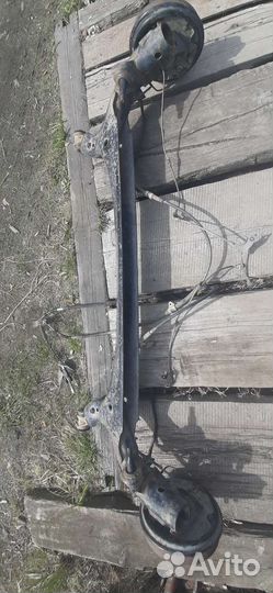 Задняя балка в сборе на висту zzv50