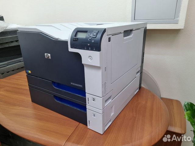 Принтер HP Color LaserJet Enterprise CP5525n бу